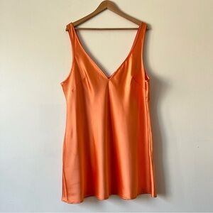 Flounce London Satin Slip Dress Size 18